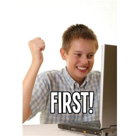 first day on the internet meme